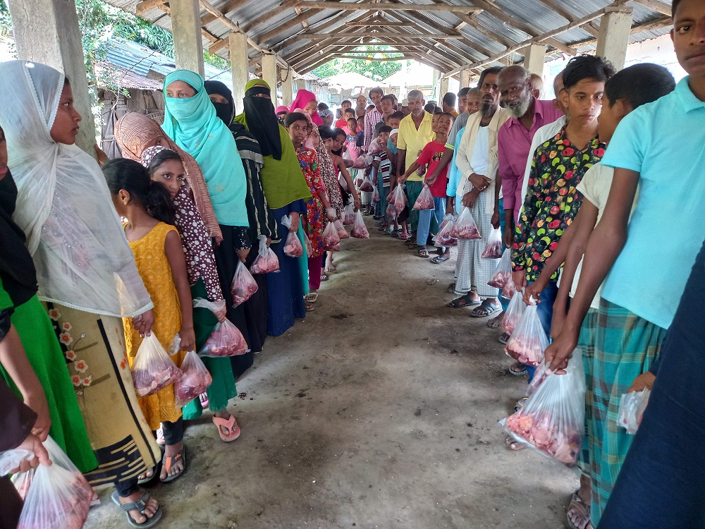 Qurbani Meat Distribution Program